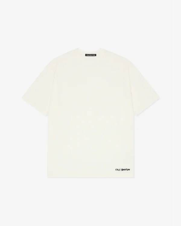 HIGH TWIST COTTON WHITE T-SHIRT